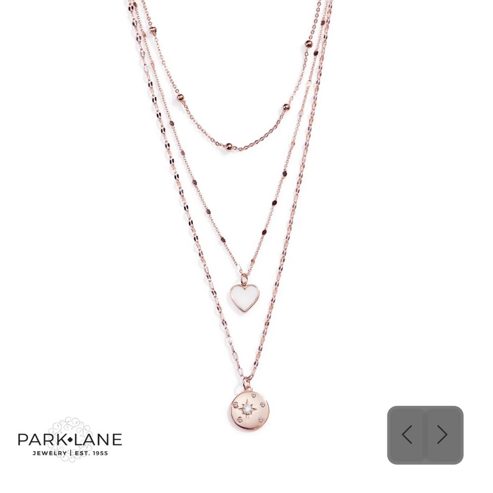 Park Lane Pink Multi-Layer Necklace